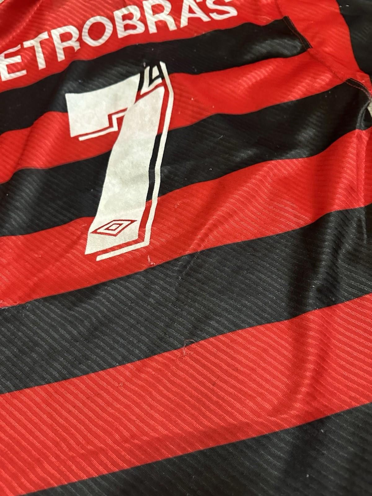 Umbro FLAMENGO FC 1994/1995 Edmundo #7 Home Football Soccer Jersey Size US M / EU 48-50 / 2 - 9 Thumbnail