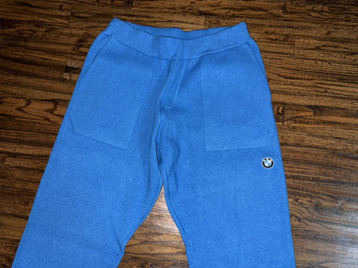 BMW × Kith KITH X BMW Compact Knit Bennett Pant Blue Size Medium Size US 31 - 2 Thumbnail