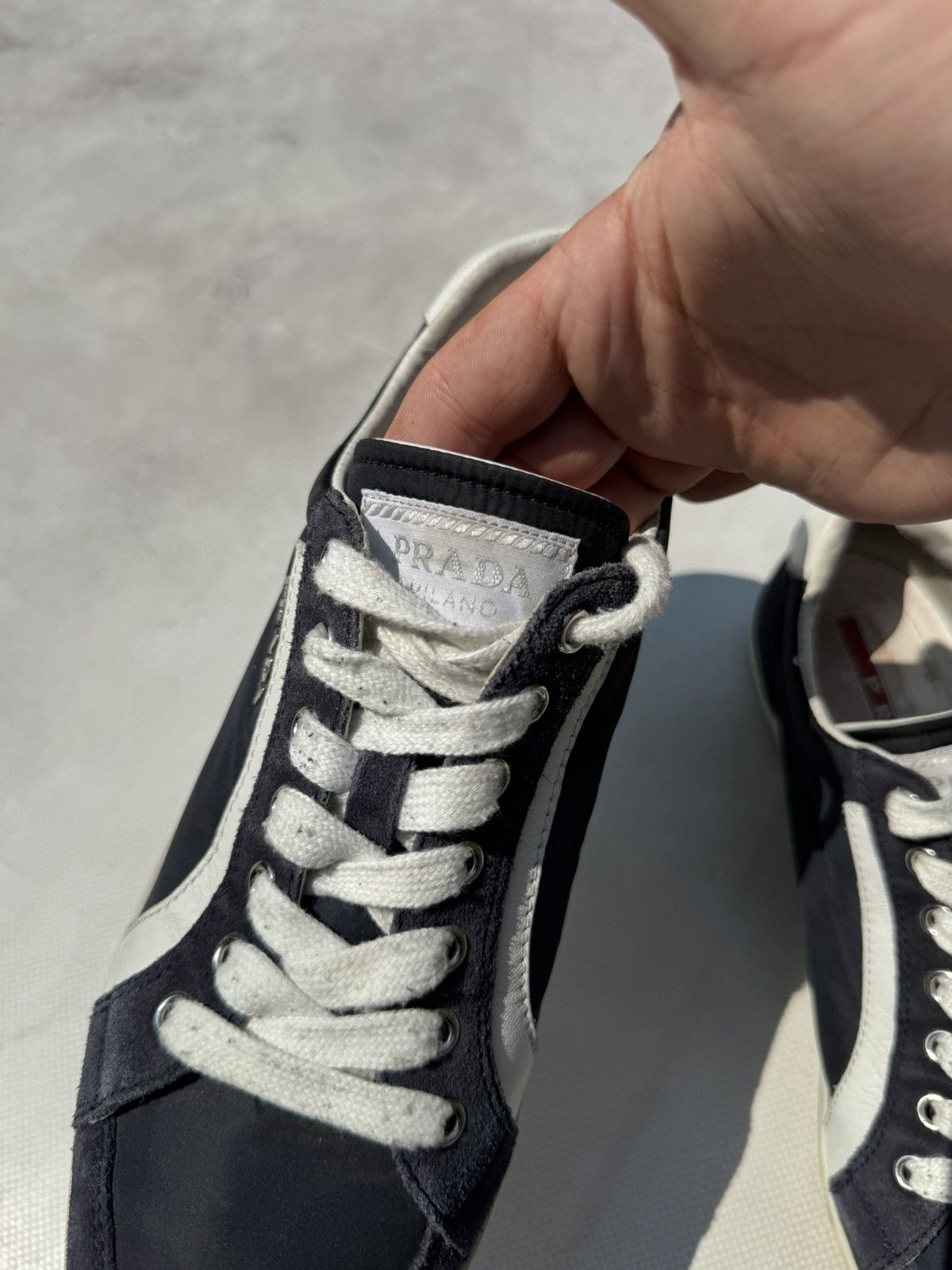 Prada Prada Nylon&Suede Sneakers Size US 9 / IT 39 - 15 Thumbnail