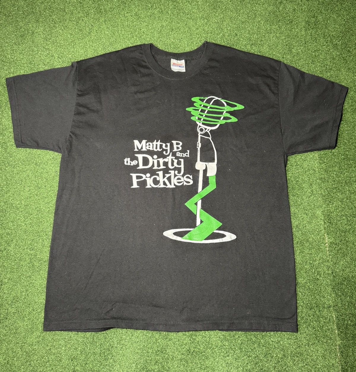Band Tees × Vintage Vintage 90s Y2K Matty B And The Dirty Pickles RARE T Shirt Size US XL / EU 56 / 4 - 1 Thumbnail
