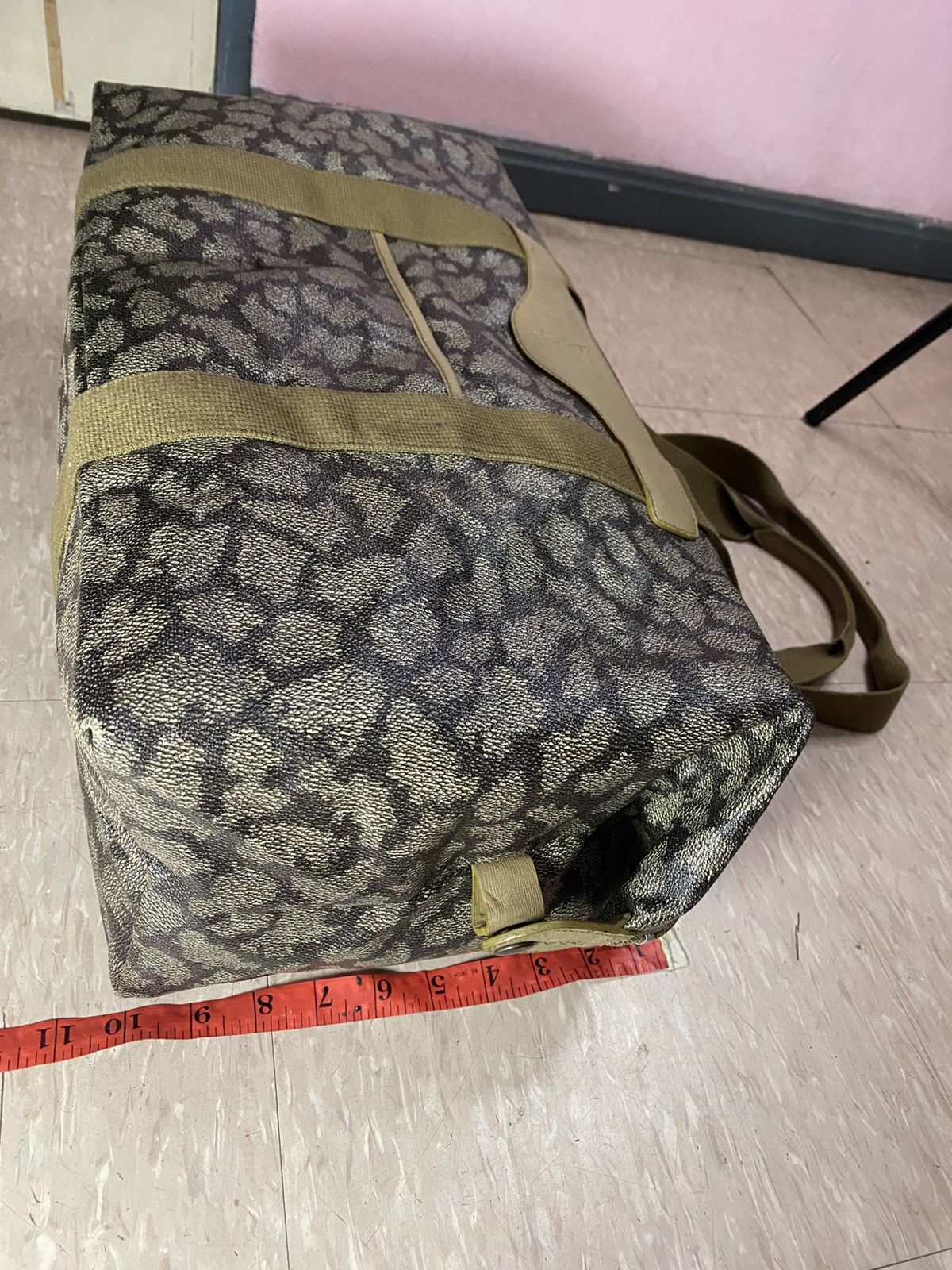 Vintage Yves saint laurent giraffe pattern boston bag Size ONE SIZE - 10 Thumbnail