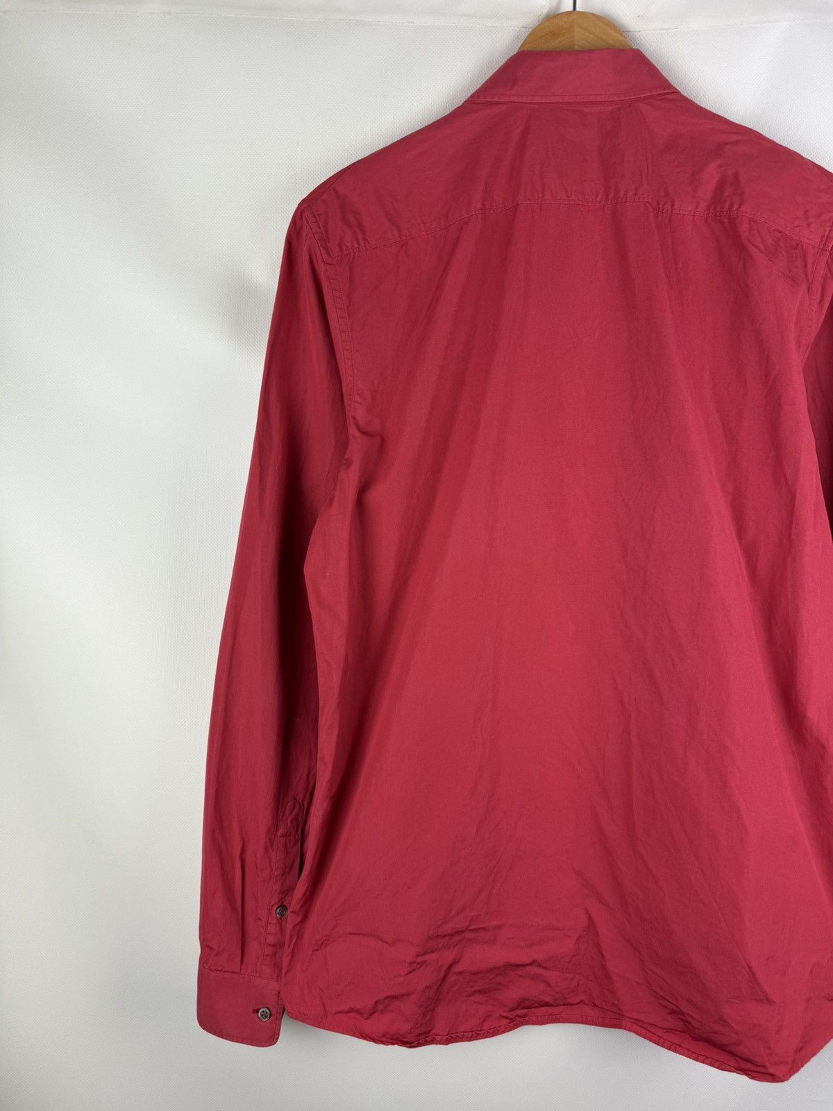 Jil Sander Jil Sander Men’s Long Sleeve Classic Cotton Button Up Shirt Size US M / EU 48-50 / 2 - 15 Thumbnail