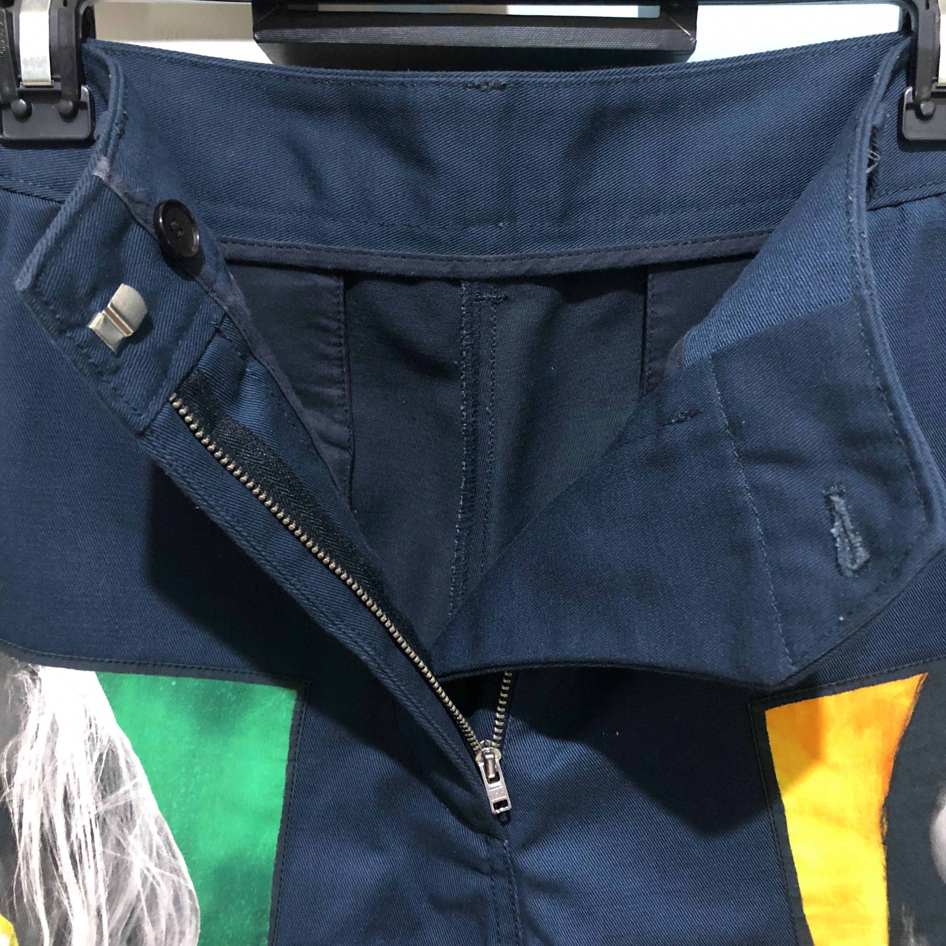 Acne Studios Acne Studios Eora PRT PSS15 Shorts Vermina Collage Portrait Size 34" / US 12 / IT 48 - 7 Thumbnail