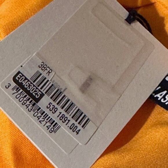 Jacquemus Jacquemus Passio crepe Orange button up shirt size 6 Size S / US 4 / IT 40 - 11 Thumbnail