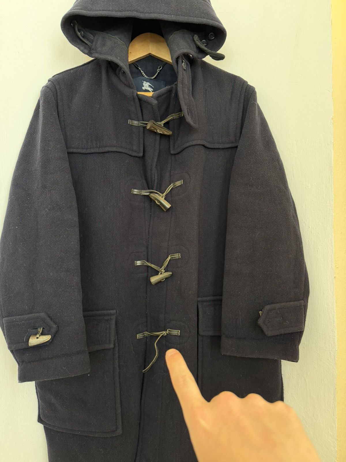 Burberry Vintage 00s Burberry London Dufflecoat Size L Size US L / EU 52-54 / 3 - 7 Thumbnail