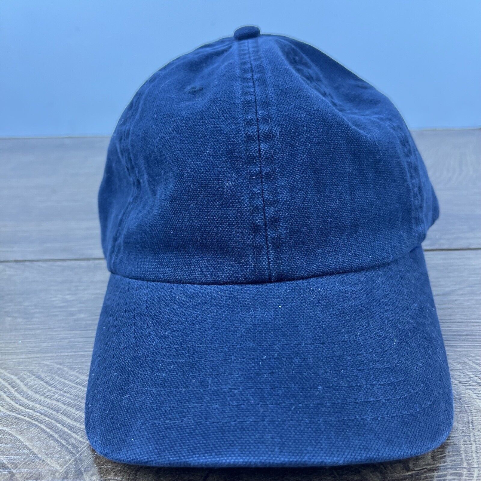 Other Navy Blue Baseball Cap Hat Blue Adjustable Hat Blue Adult Si Size ONE SIZE - 1 Thumbnail