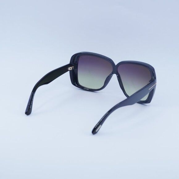 Tom Ford Tom Ford Marilyn FT1037 01B Sunglasses Black Square Frame Size ONE SIZE - 5 Thumbnail