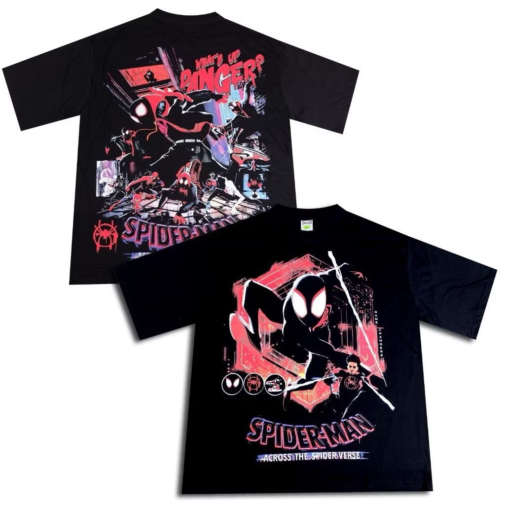 Anime × Marvel Comics ‼️ltd‼️spiderman across the spider verse Size US L / EU 52-54 / 3 - 5 Thumbnail