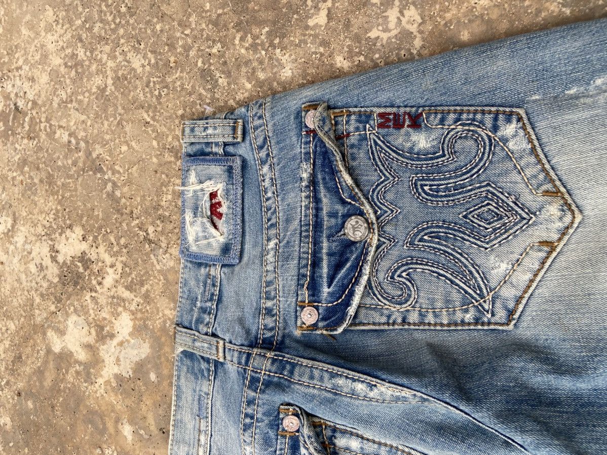 Mek Denim Vintage Distressed Mek Denim Flare Pant Size US 30 / EU 46 - 5 Thumbnail
