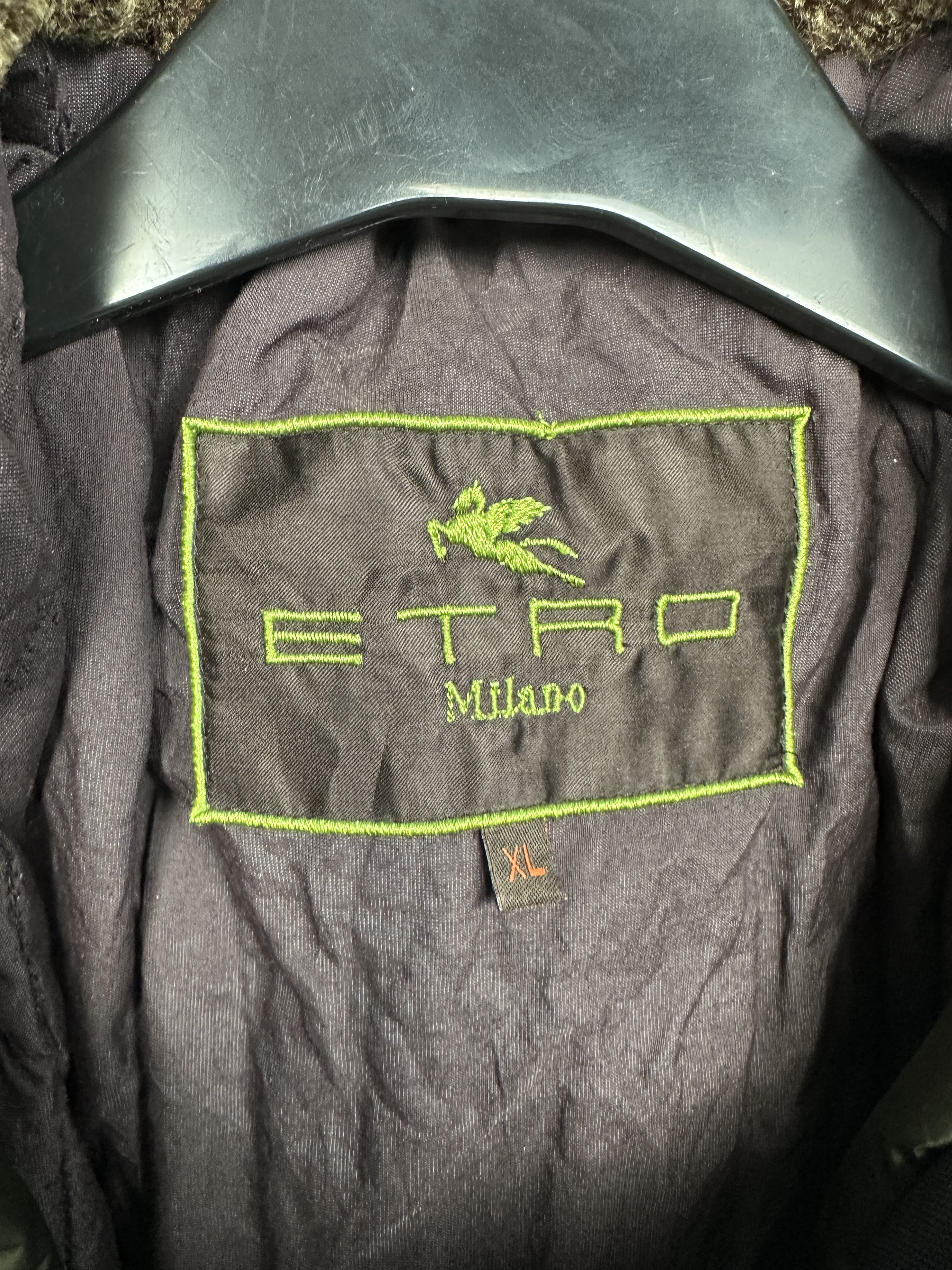 Etro Etro Milano Mens Coat Jacket With a Warm Lining Size US XL / EU 56 / 4 - 3 Thumbnail