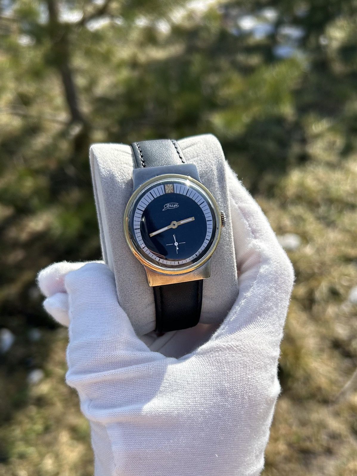 Vintage Vintage Watch Zim USSR Soviet Mechanical Retro 1970s Size ONE SIZE - 3 Thumbnail