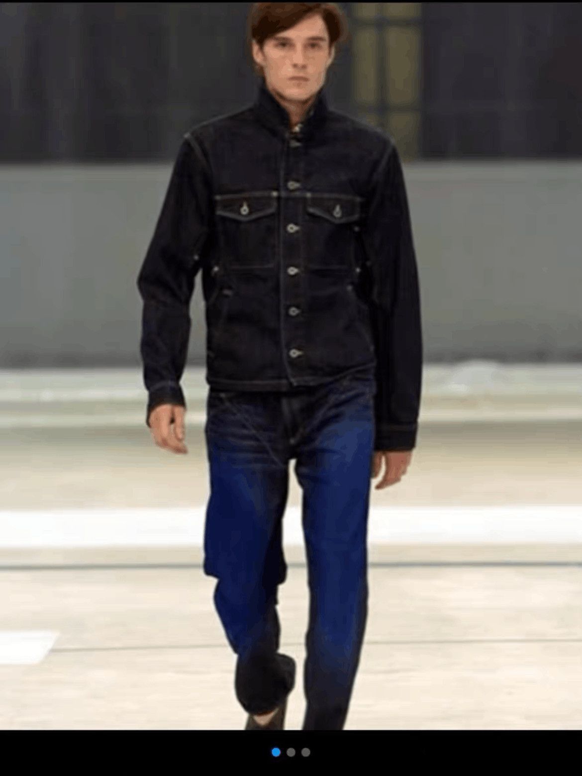 Issey Miyake Sz 3 Issey Miyake 05SS Kakko Denim Jacket-2508 Size US L / EU 52-54 / 3 - 6 Thumbnail