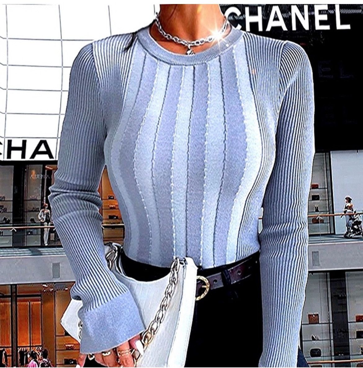 Designer × Other NWT, Lavishly Paris Women’s Designer Cable Knit Sweater Size S / US 4 / IT 40 - 1 Thumbnail