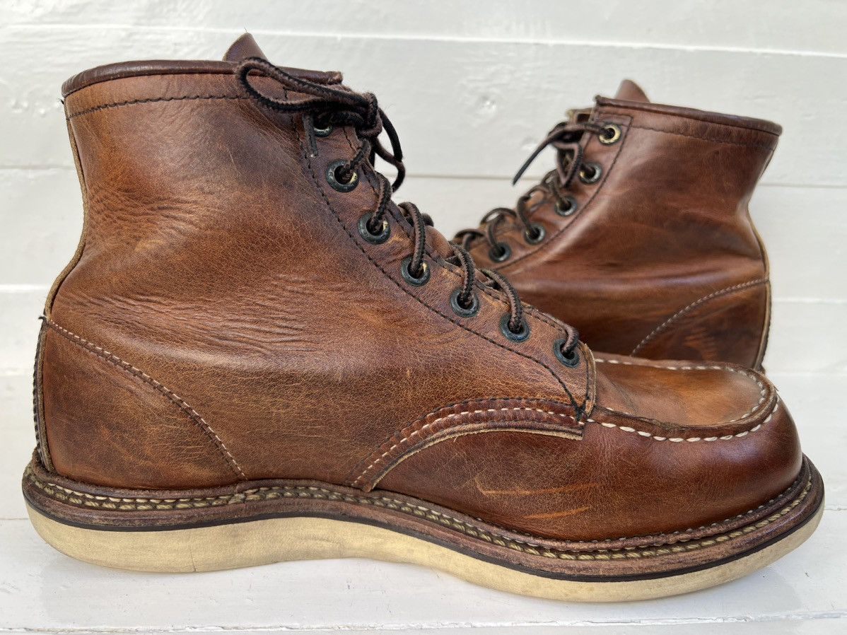Red Wing Red Wing Heritage 1907 Men's Moc Boots Copper Rough & Tough Size US 8 / EU 41 - 7 Thumbnail