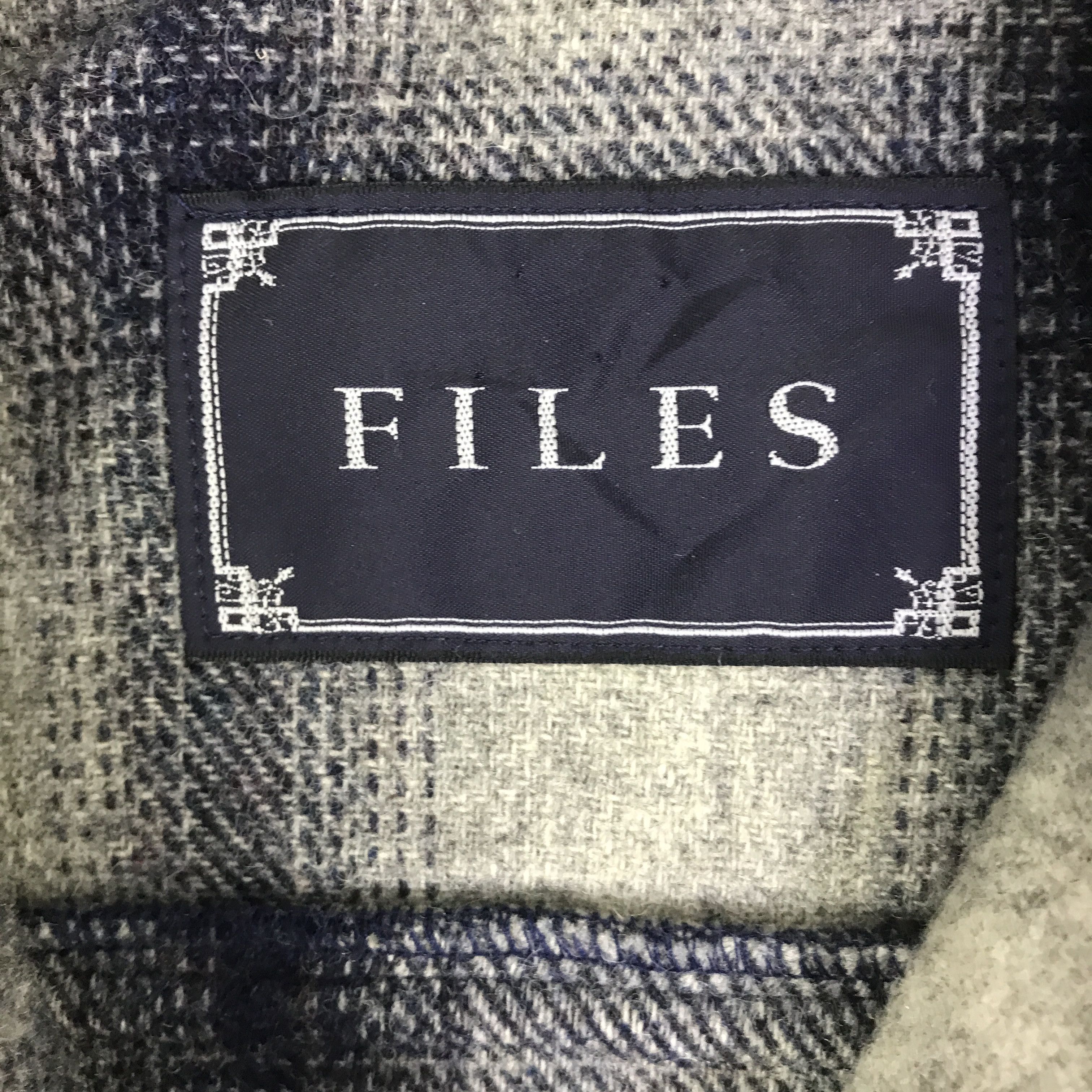 Japanese Brand VINTAGE 90s FLIES JAPAN WOOL TARTAN JACKET K87B2 Size US S / EU 44-46 / 1 - 9 Thumbnail