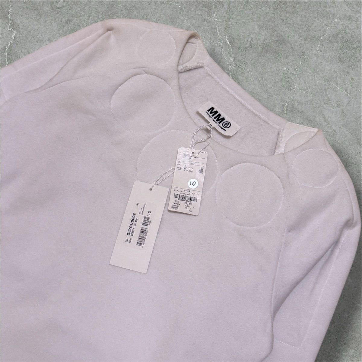 MM6 MM6 Maison Margiela Deadstock SS13 Padded Circle Sweatshirt Size US S / EU 44-46 / 1 - 2 Thumbnail