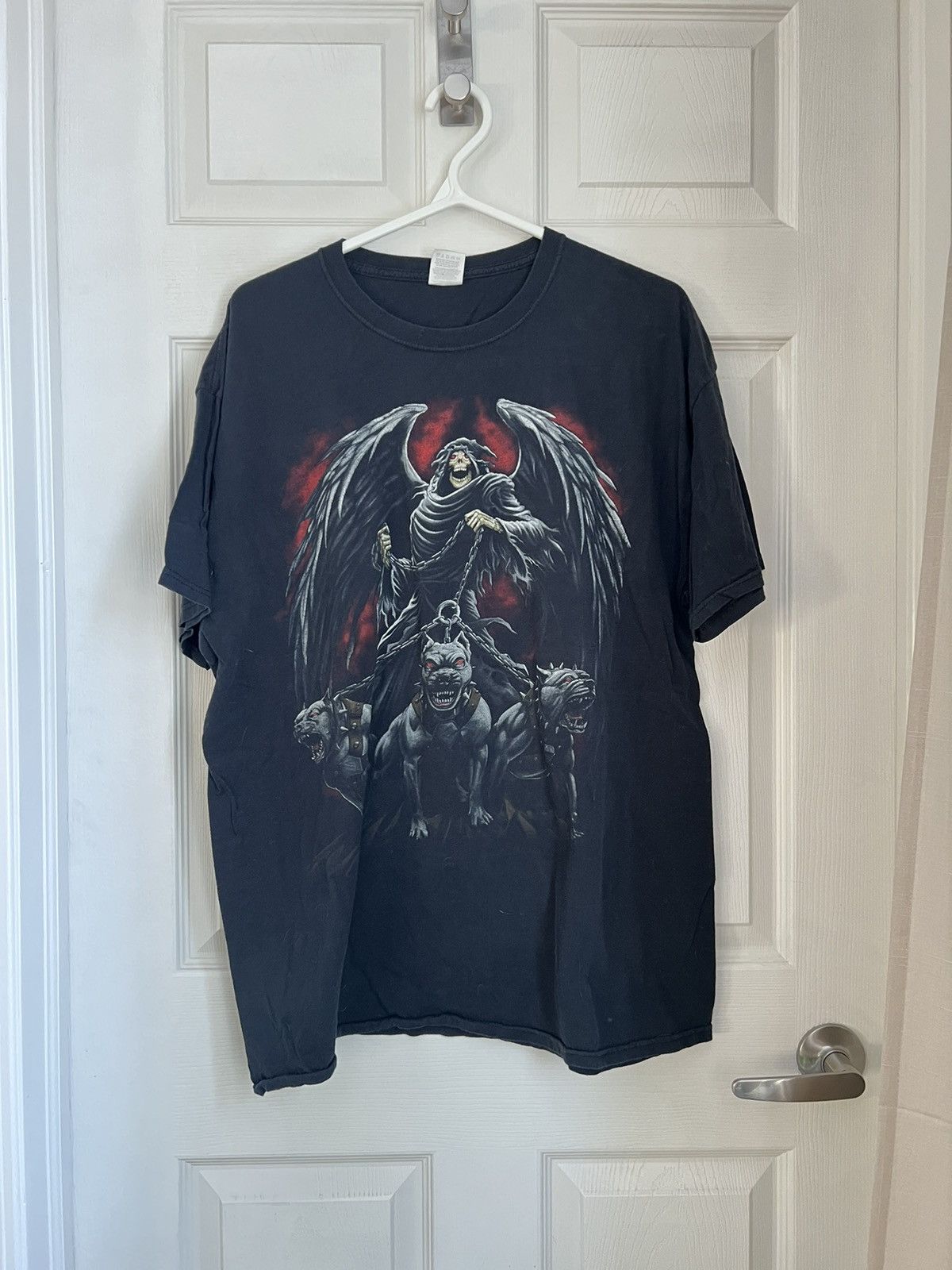 Vintage Vintage Skull tee Size US XL / EU 56 / 4 - 1 Thumbnail