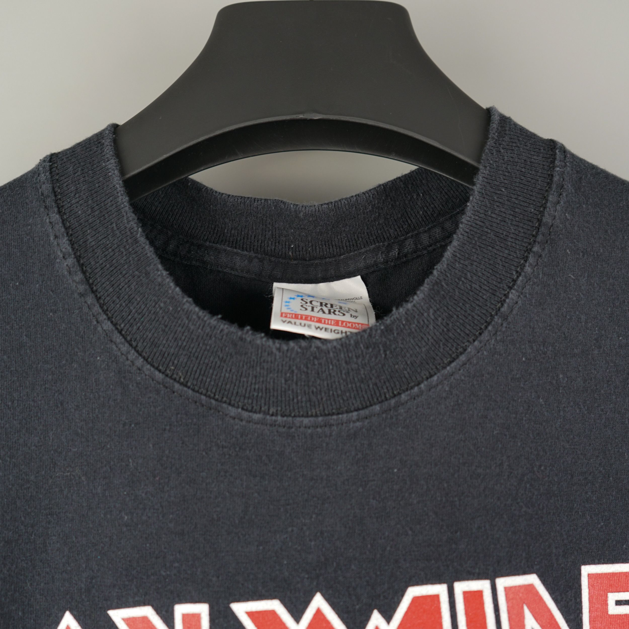 Band Tees × Vintage Vintage 2002 Iron Maiden Concert Clive Burr T-Shirt Size US XL / EU 56 / 4 - 5 Thumbnail