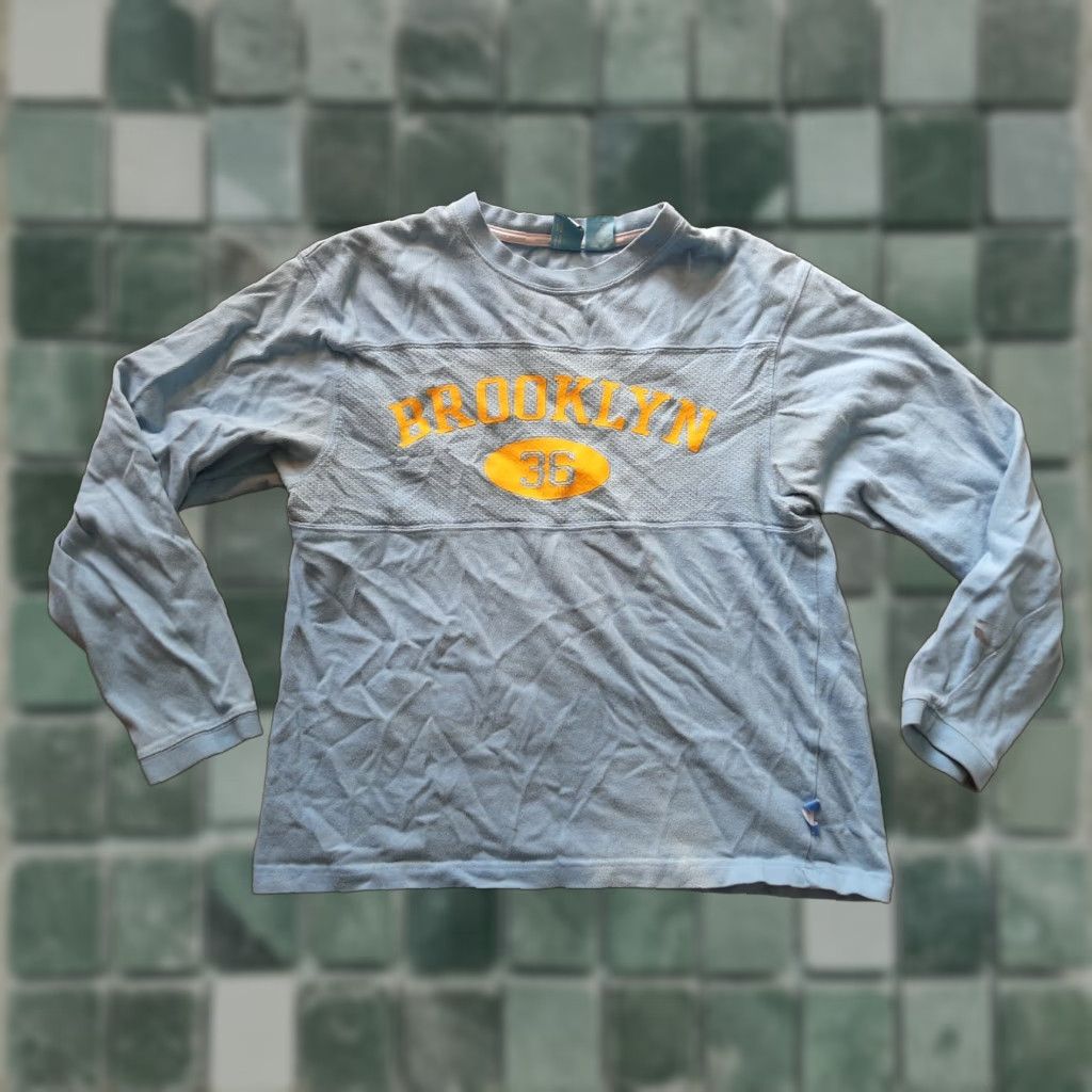 Vintage VINTAGE Physical Science Apparel Company shirt Brooklyn light blue cotton Womens S Small Size S / US 4 / IT 40 - 1 Thumbnail