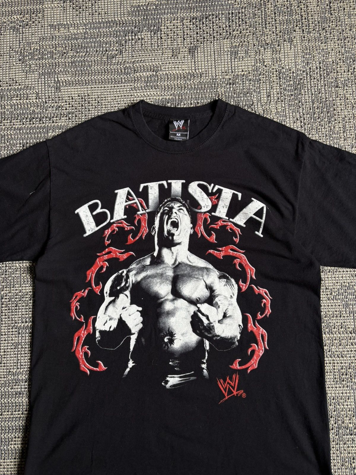 WWE Batista WWE WWF The Animal Wrestling Vintage T-Shirt Size US M / EU 48-50 / 2 - 3 Thumbnail