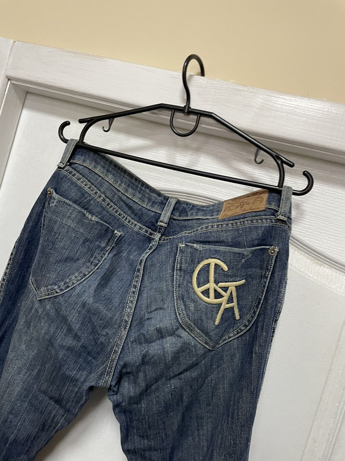 Japanese Brand × Vintage Vintage Ed Hardy by Christian Audigier Japanese Dragon Jeans Size US 31 - 2 Thumbnail