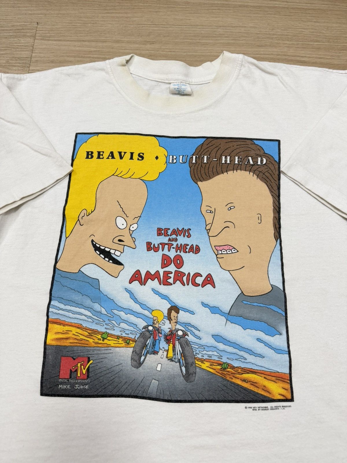 Other Vintage 90s Beavis and Butt-Head tee Size US XL / EU 56 / 4 - 2 Thumbnail
