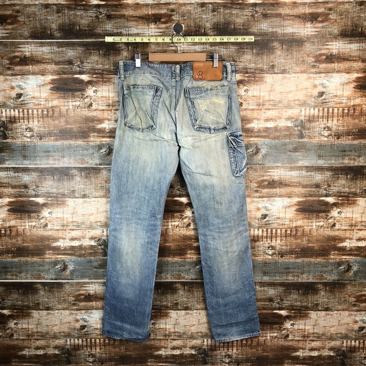 Johnbull DL John Bull Blue Multipocket Denim Pants #A2069 Size US 32 / EU 48 - 13 Thumbnail