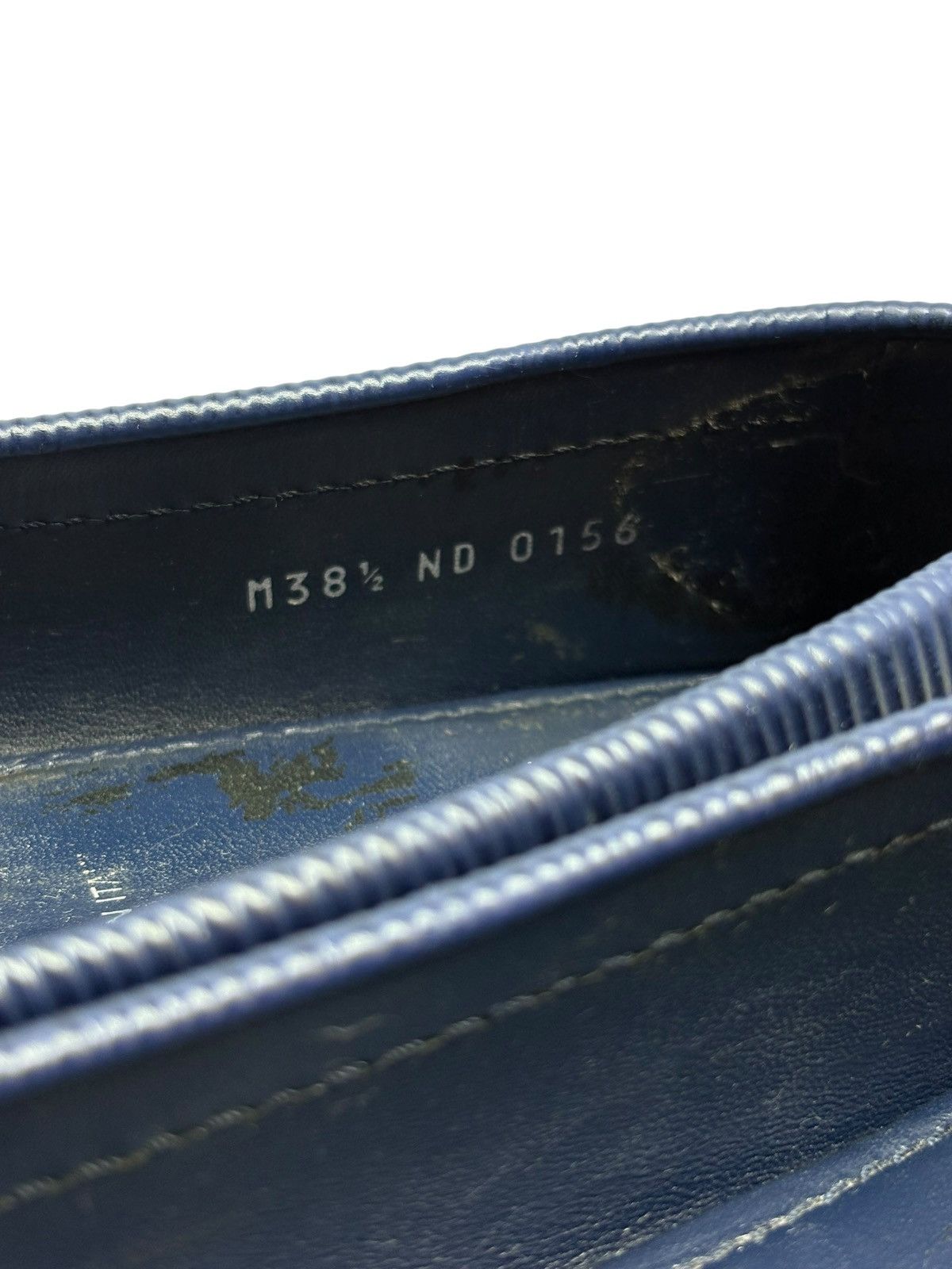 Louis Vuitton Louis Vuitton Oxford Flat Loafers Midnight Blue Size US 8.5 / IT 38.5 - 11 Thumbnail