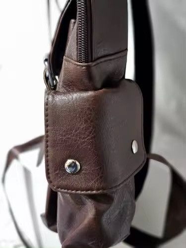 Japanese Brand × Vintage Backpack PU Leather Bagpack Size ONE SIZE - 3 Thumbnail