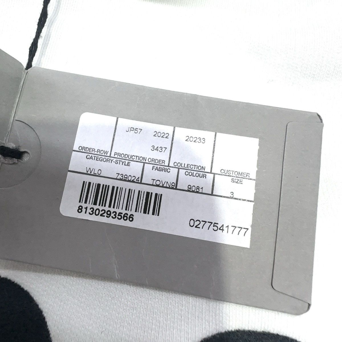 Balenciaga BALENCIAGA Hoodie.com White Sz 3 Size US L / EU 52-54 / 3 - 6 Thumbnail