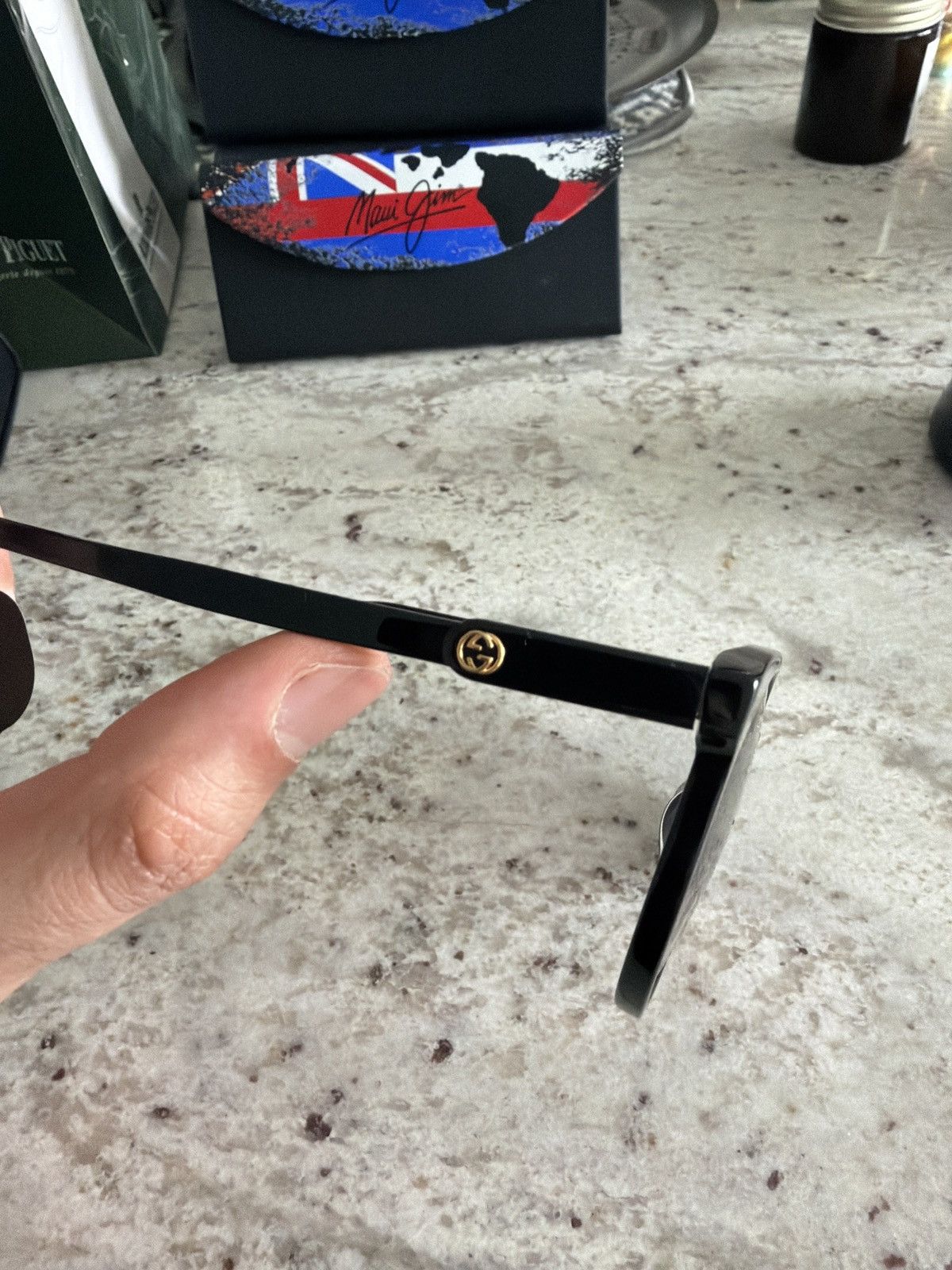 Gucci Gucci GG0488S-001 Sunglasses — Glossy Black Size ONE SIZE - 2 Thumbnail