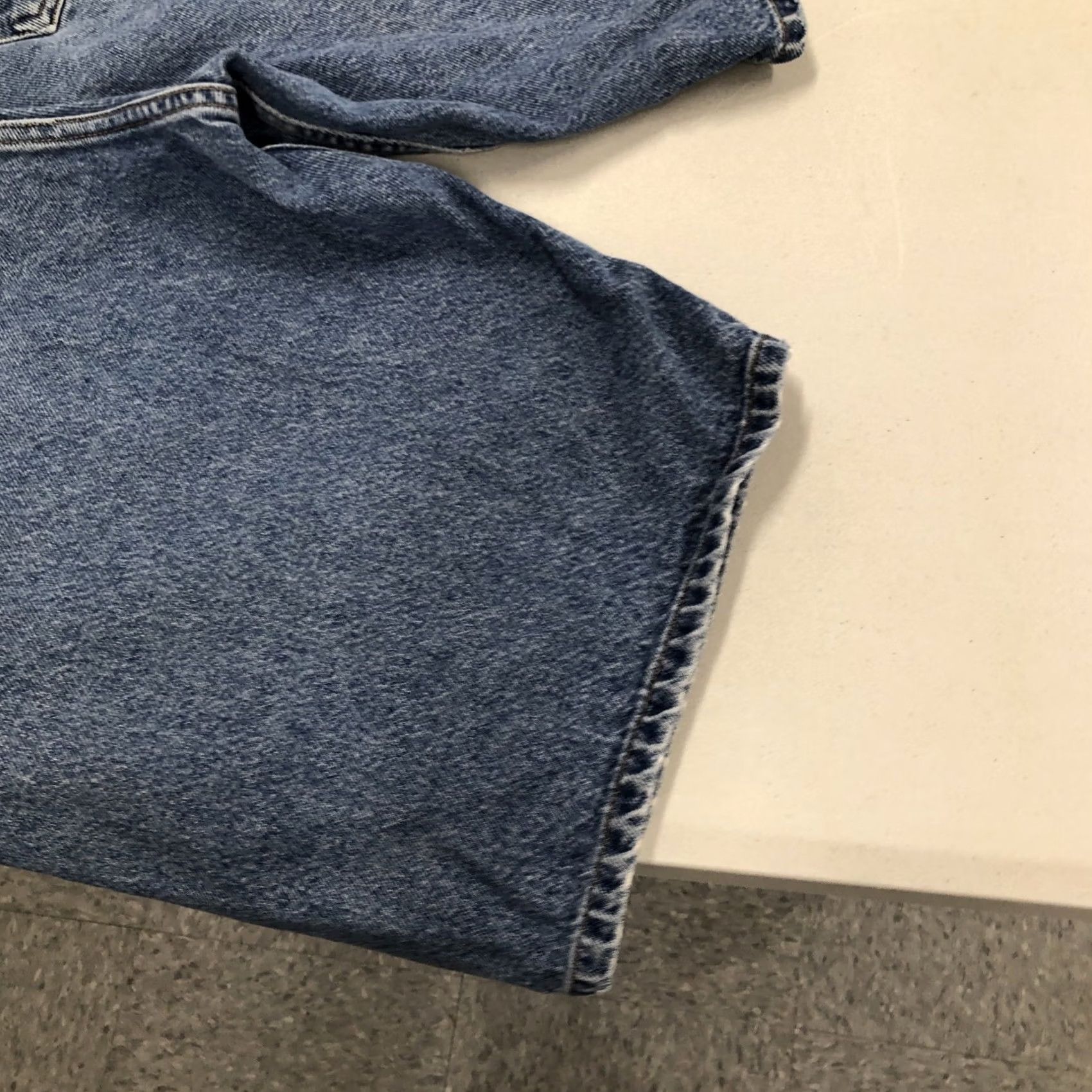 Polo Ralph Lauren VINTAGE Polo Ralph Lauren Denim Shorts Banner Flag 80s 90s Distressed Blue Polo Ralph Lauren Mens 33 34x11 34x11 Regular Inseam 11" Relaxed High Rise Size US S / EU 44-46 / 1 - 5 Thumbnail