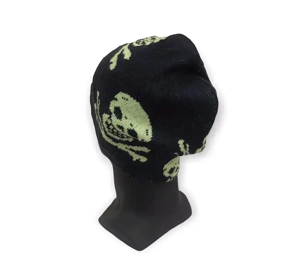 Vintage Skulls Skeleton Punk Big Logo Beanie Hat Size ONE SIZE - 3 Thumbnail