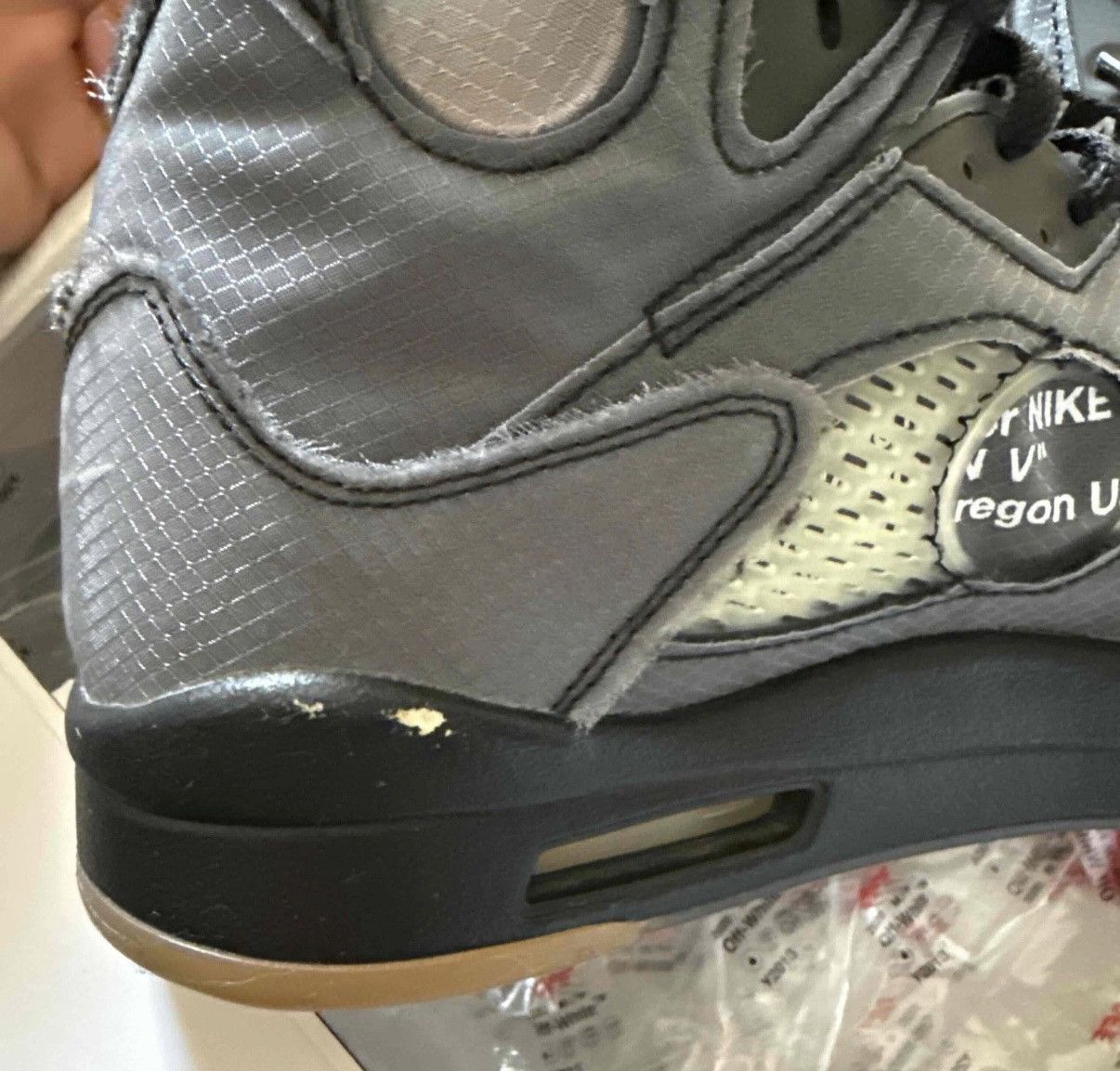 Jordan Brand × Off-White Off-White x Air Jordon 5 Retro SP ‘Muslin’ Size US 8.5 / EU 41-42 - 6 Thumbnail