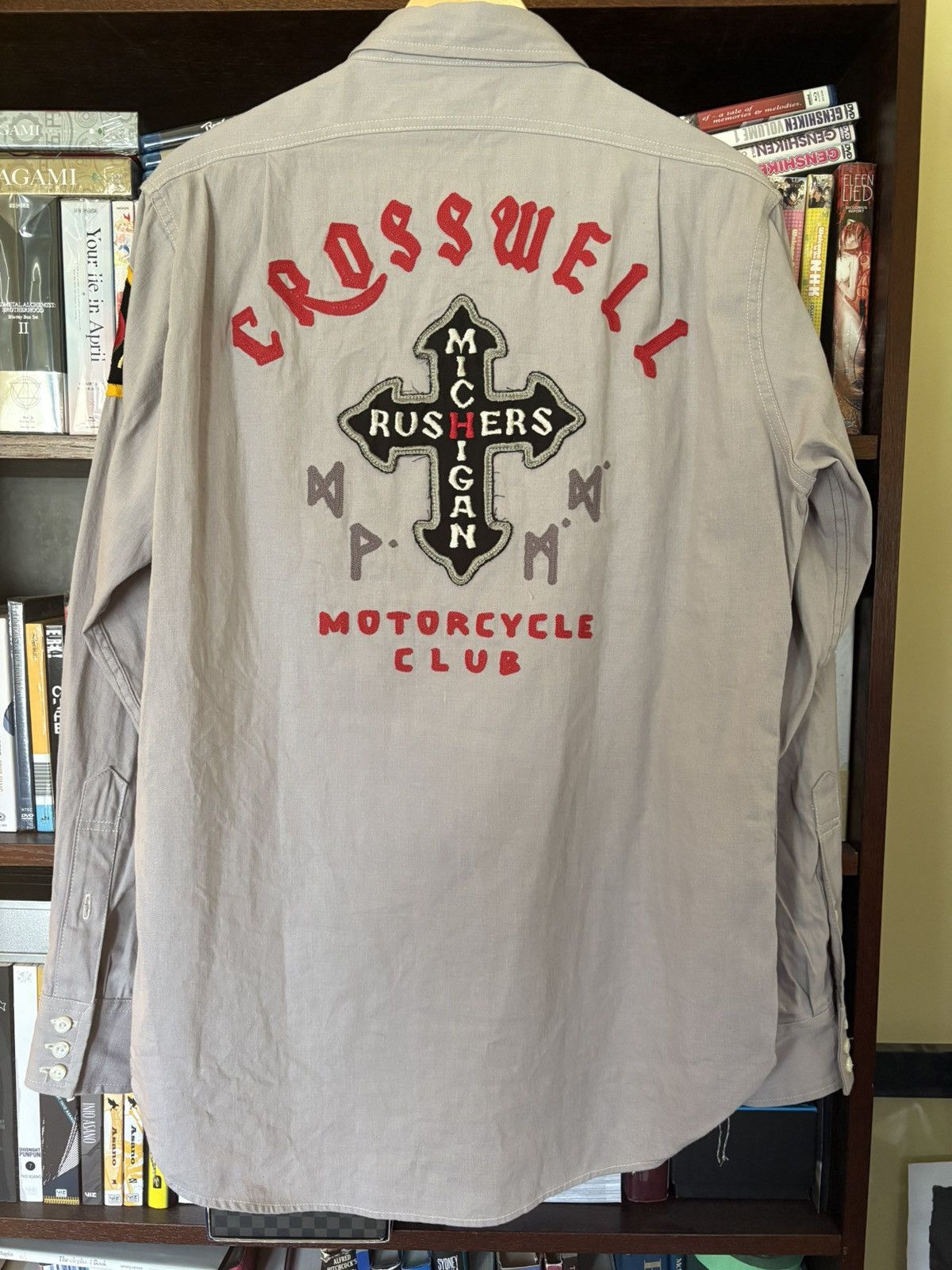 The Real McCoy's The Real Mccoys Crosswell Motorcycle Club Shirt Size US L / EU 52-54 / 3 - 2 Thumbnail