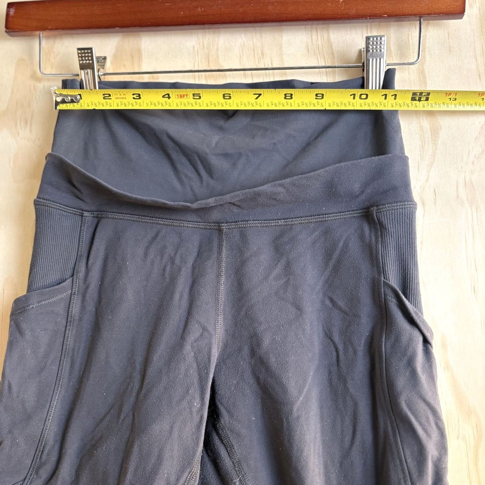 Lululemon Lululemon Leggings Womens XS Black High Rise Jogger Pockets Yoga Athletic Gym Size 26" / US 2 / IT 38 - 5 Thumbnail