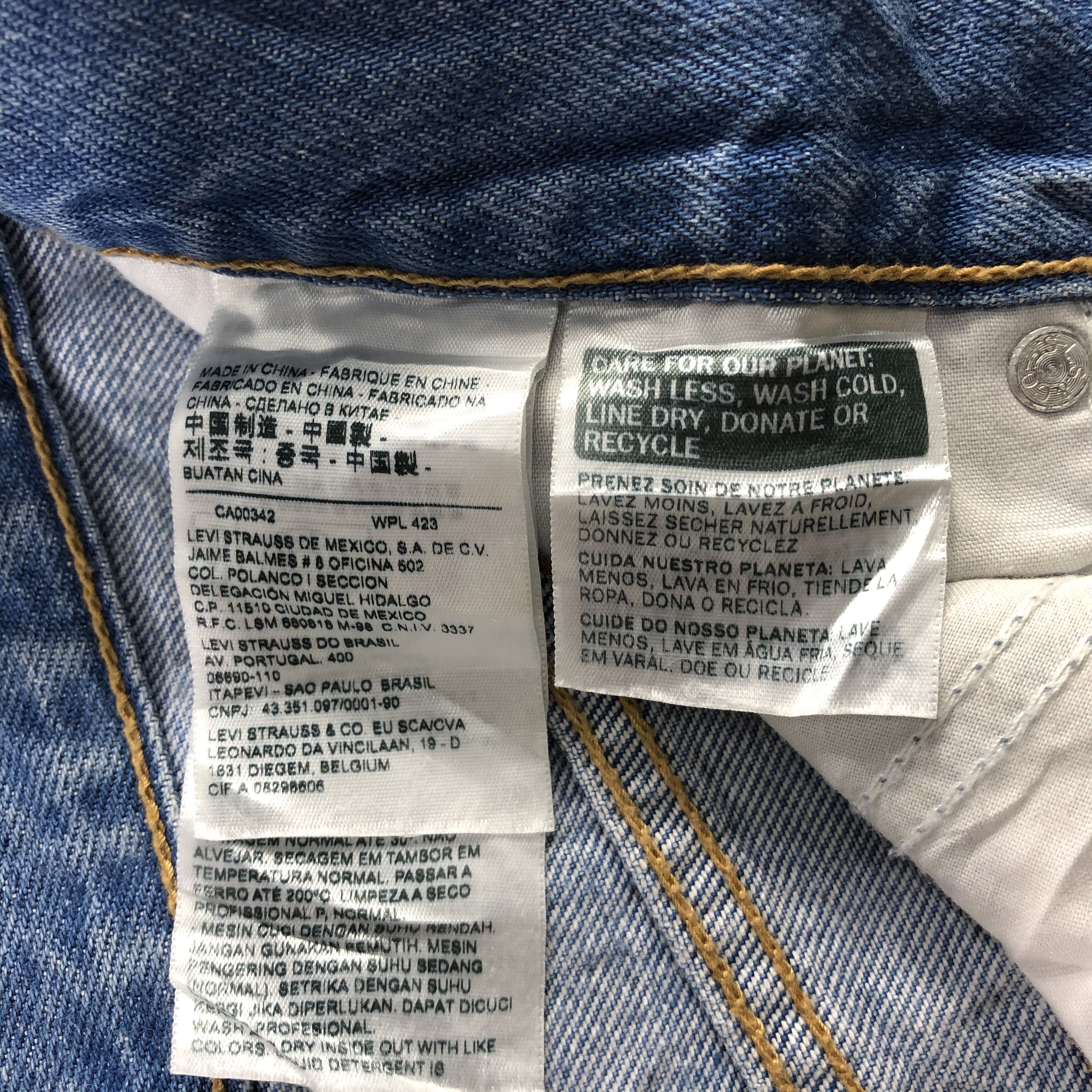 Levi's Levi's 567 Jeans Cropped Denim KJ886 Size US 30 / EU 46 - 11 Thumbnail