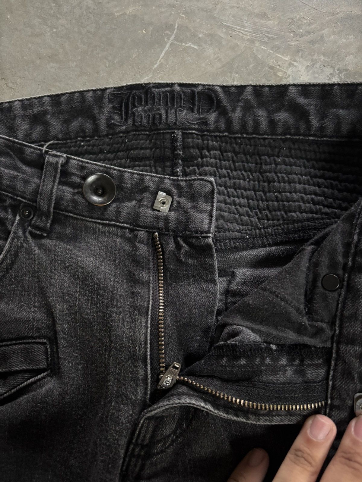 JOHNNY WOLF biker jeans balenciaga pierre balmain style - Main Image