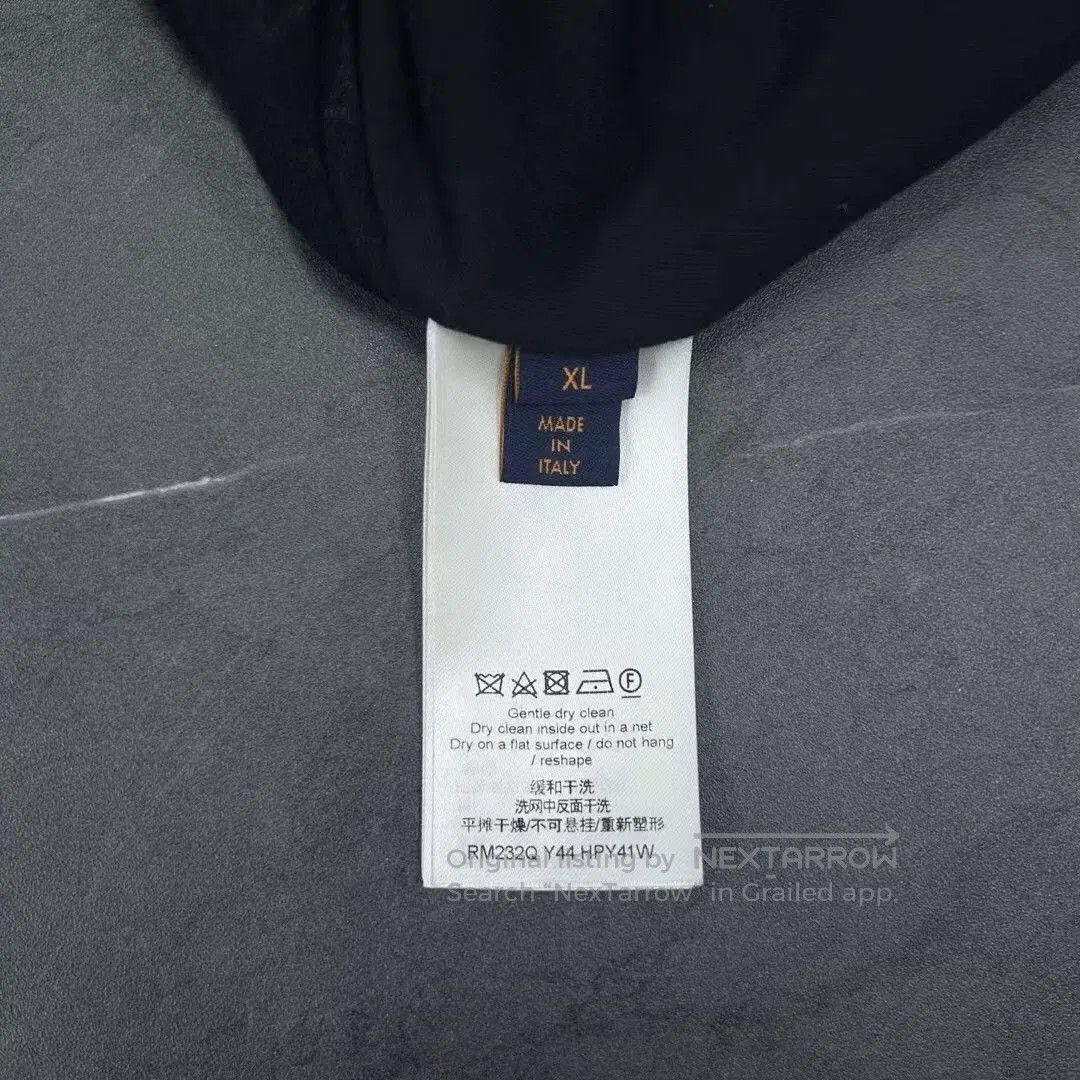 Louis Vuitton louis vuitton black hooded zip-up jacket. Size US XL / EU 56 / 4 - 7 Thumbnail