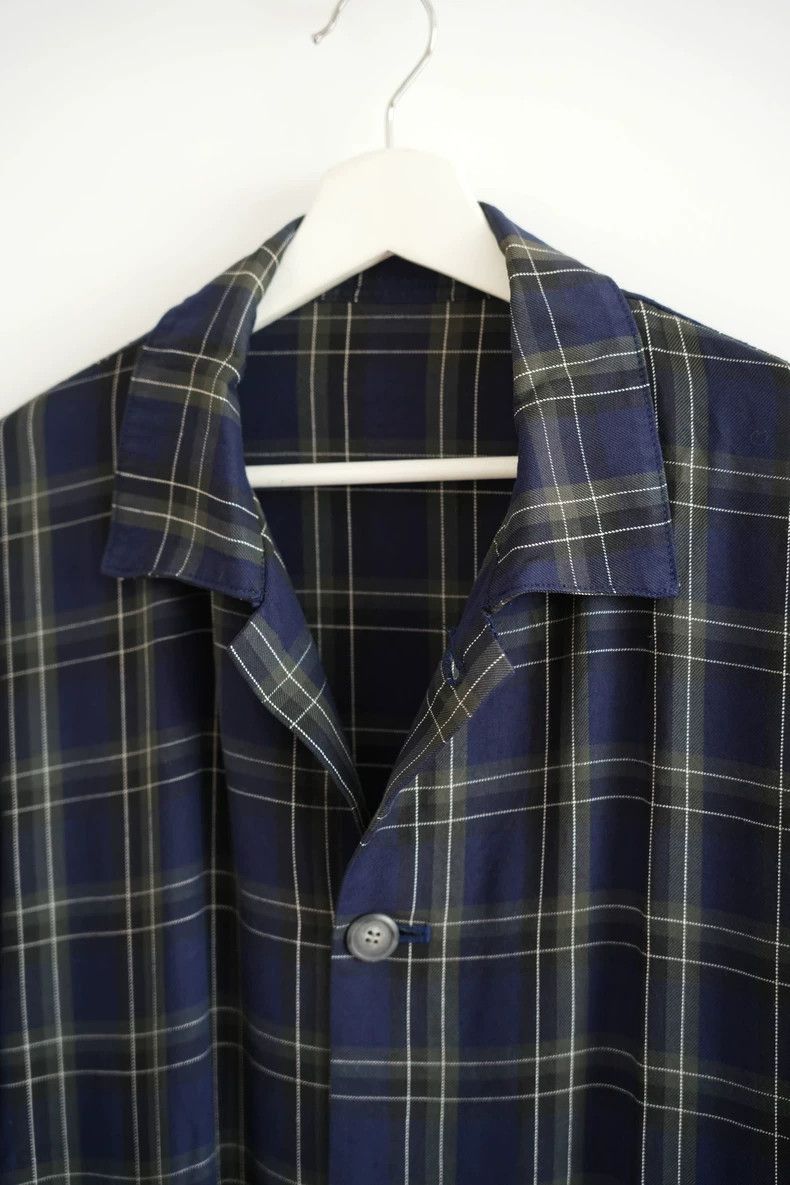 Yohji Yamamoto Yohji Yamamoto Yohji Yamamoto 90s Blue Green Plaid Jacket Size US M / EU 48-50 / 2 - 4 Thumbnail