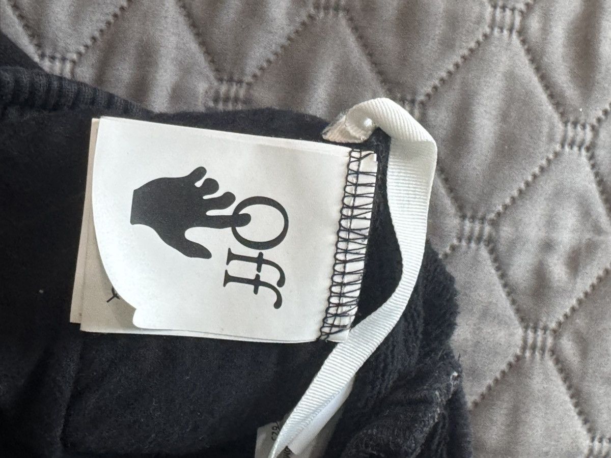 Off-White OFF-WHITE Virgil Abloh Caravaggio Black Sweatpants Size US 26 / EU 42 - 4 Thumbnail
