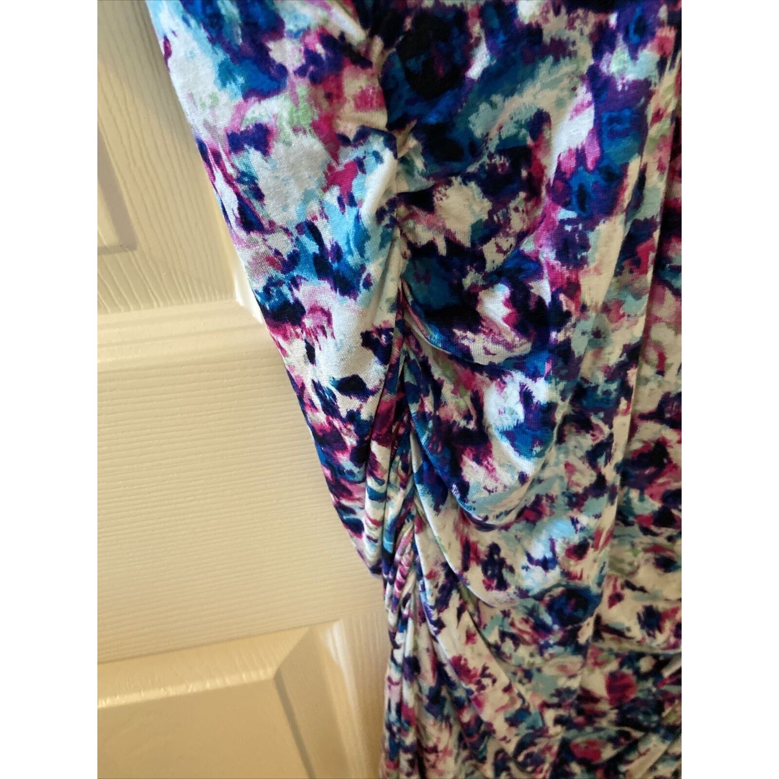 Other Kut From the Kloth Dress Bodycon Stretch Watercolor Print S Size S / US 4 / IT 40 - 3 Thumbnail