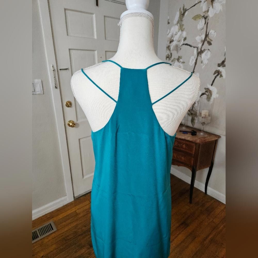 Designer Lavender Brown Stylish Aqua Slip Dress #224 Size S / US 4 / IT 40 - 4 Thumbnail