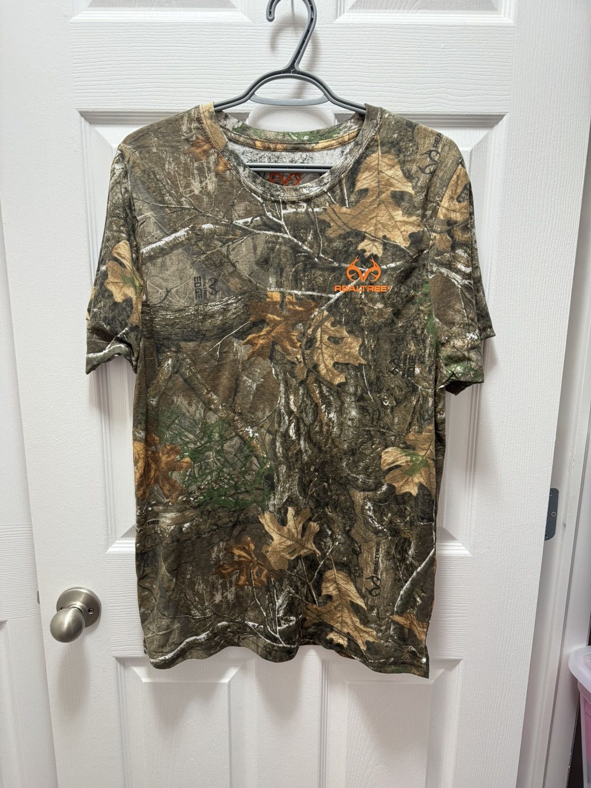 Realtree RealTree Real Tree Classic Camo Orange Logo Hunter Shirt Size US M / EU 48-50 / 2 - 1 Thumbnail