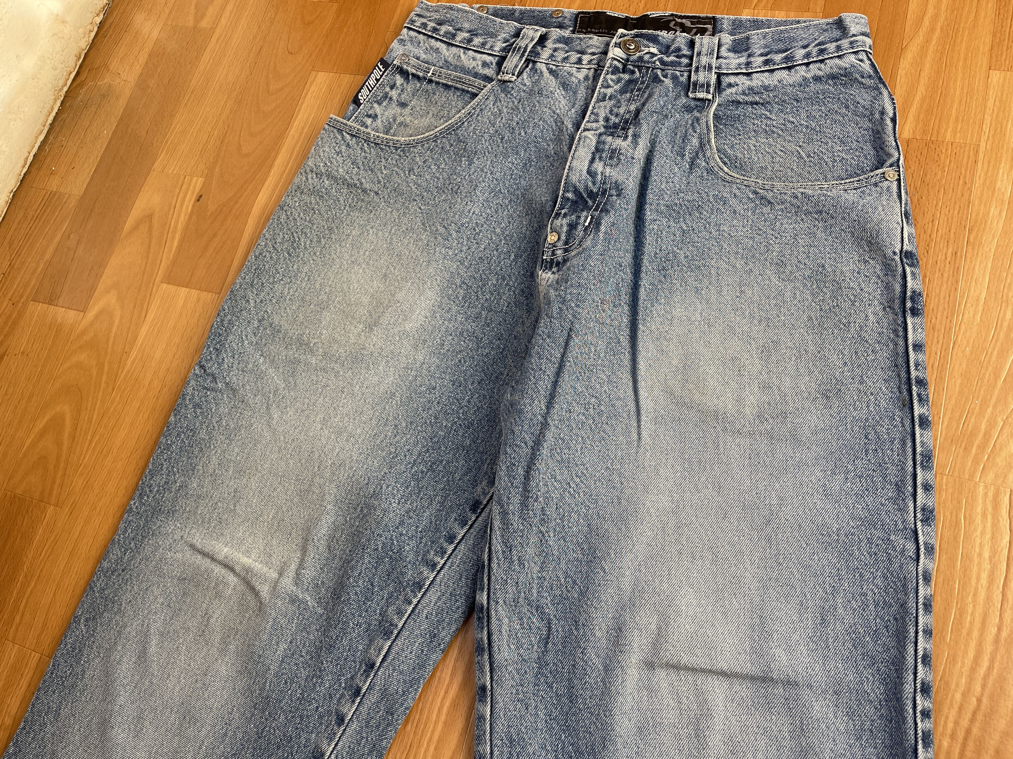 Southpole Southpole jeans, baggy vintage South Pole 90s hip hop Y2K 32 Size US 32 / EU 48 - 11 Thumbnail