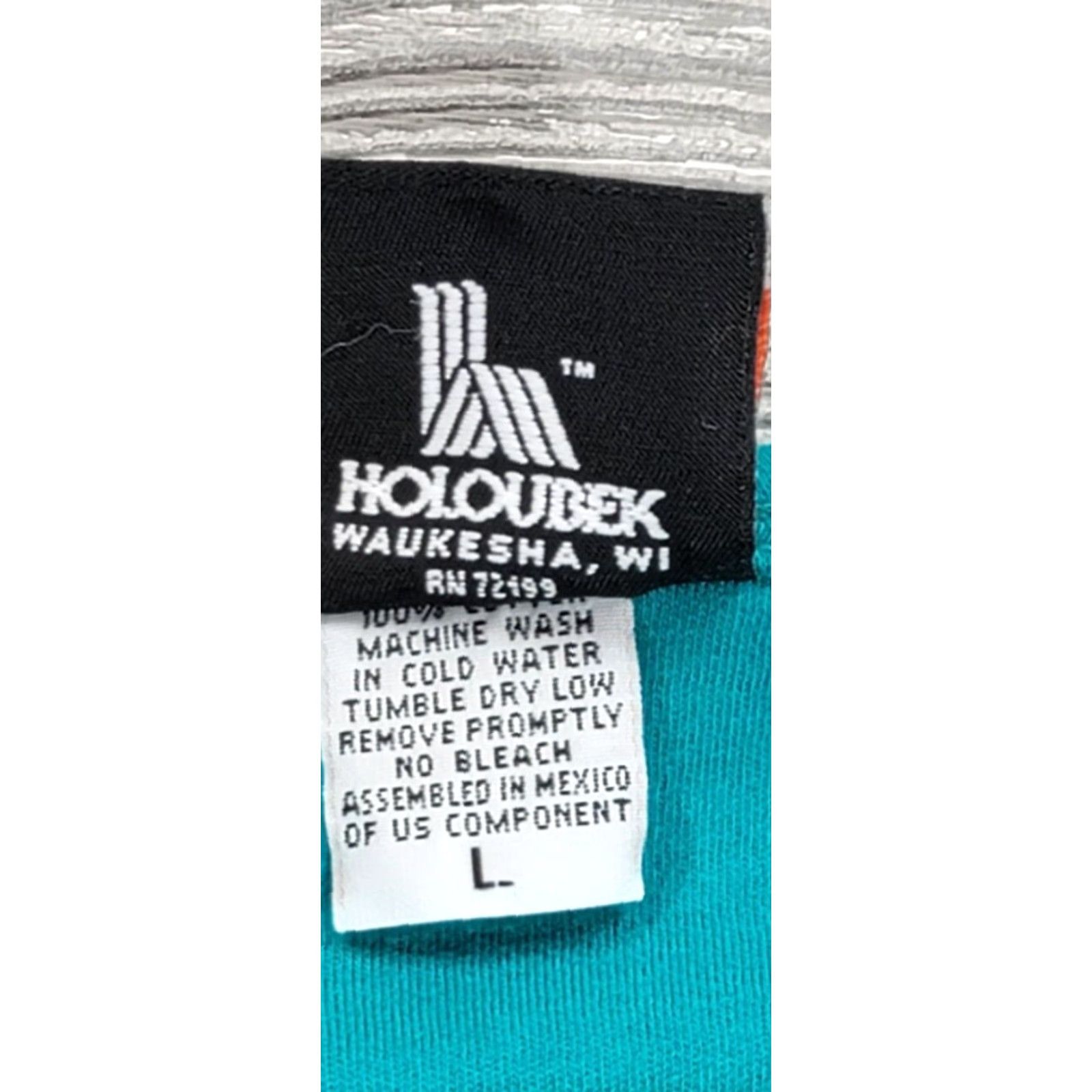 Harley Davidson Harley-Davidson Graphic T-Shirt Womens L Short Sleeve Teal Green HD 2003 Motorcycle Graphic 100% Cotton Regular Mens Womens Girls Boys Size L / US 10 / IT 46 - 6 Thumbnail