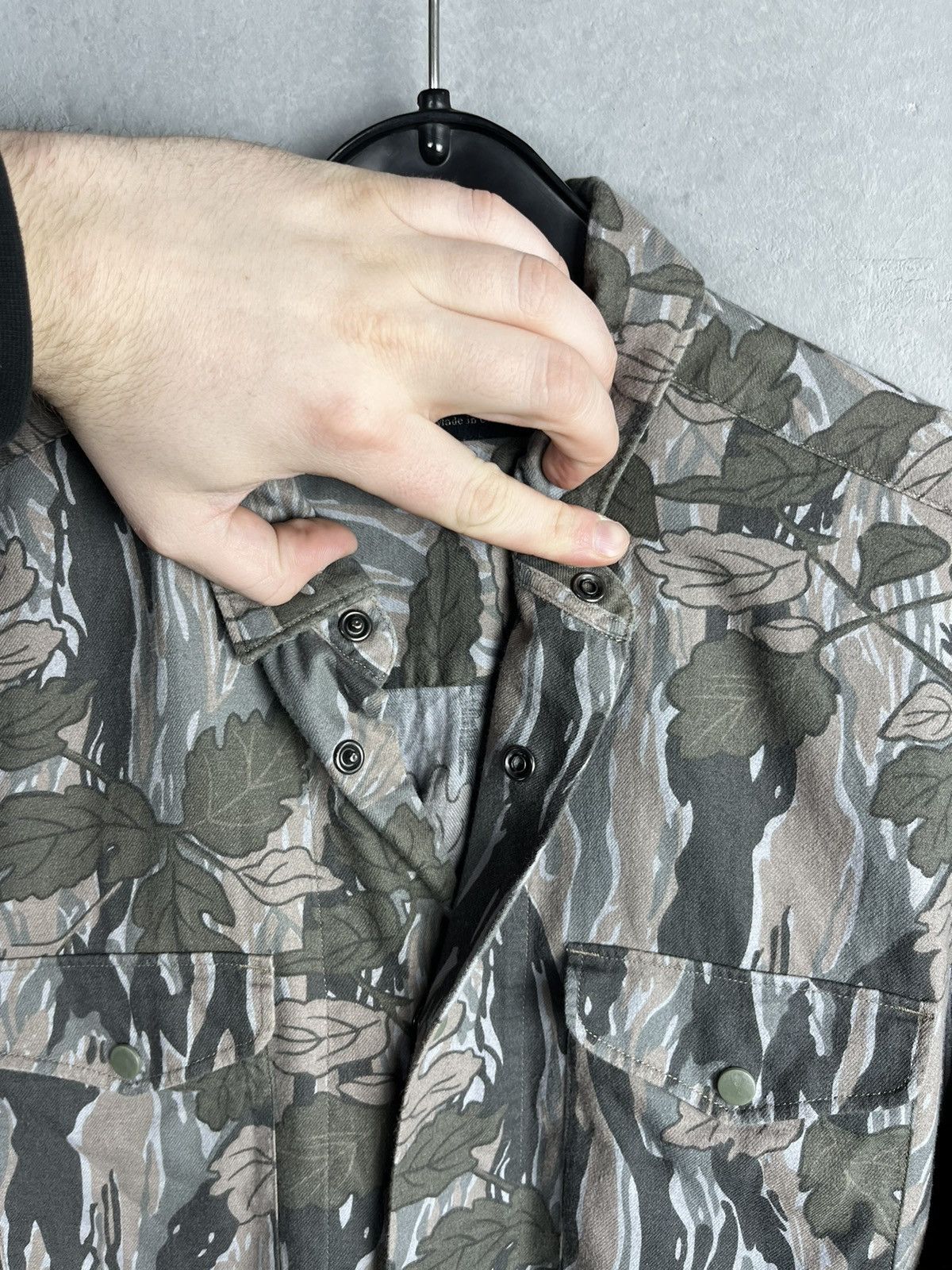 Allsaints Allsaints Leaf Forest Camo Pattern Hidden Shirt Size US M / EU 48-50 / 2 - 14 Thumbnail