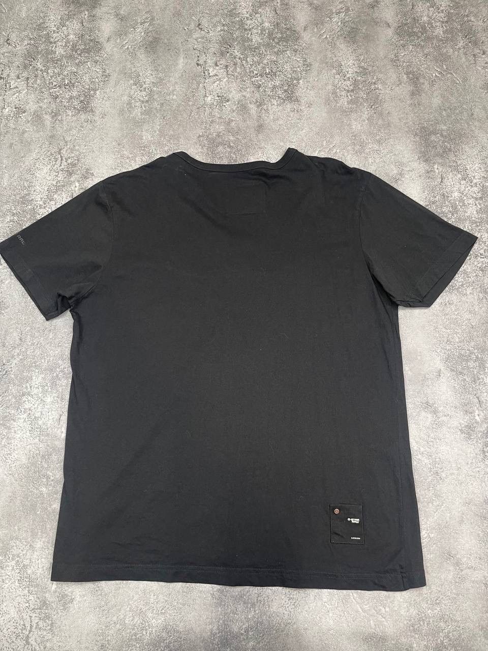 G-Star G-Star Raw Men Cotton T-Shirt Black Vintage Size XXL Size US XXL / EU 58 / 5 - 5 Thumbnail