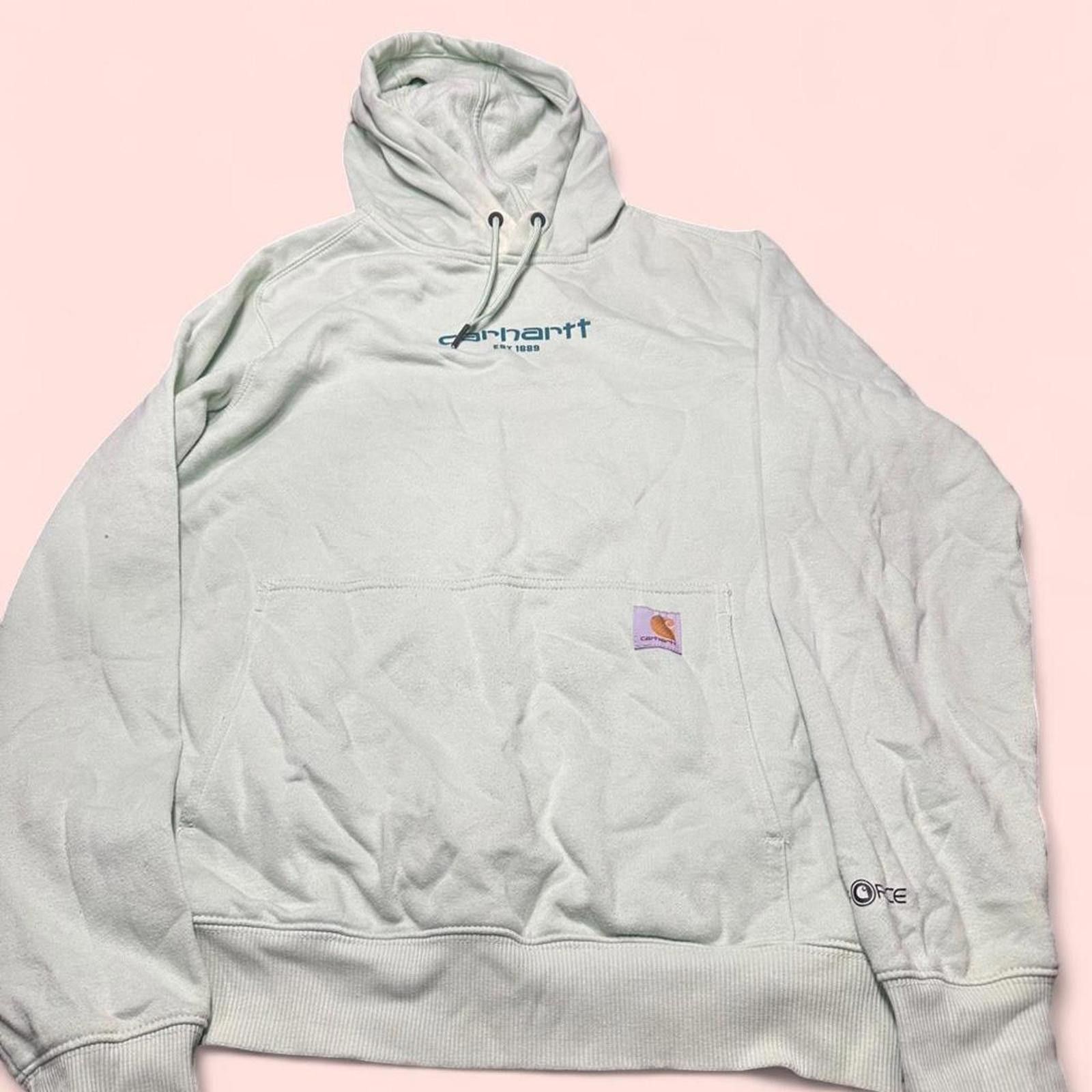 Carhartt Carhartt WIP green hoodie Size US M / EU 48-50 / 2 - 2 Thumbnail