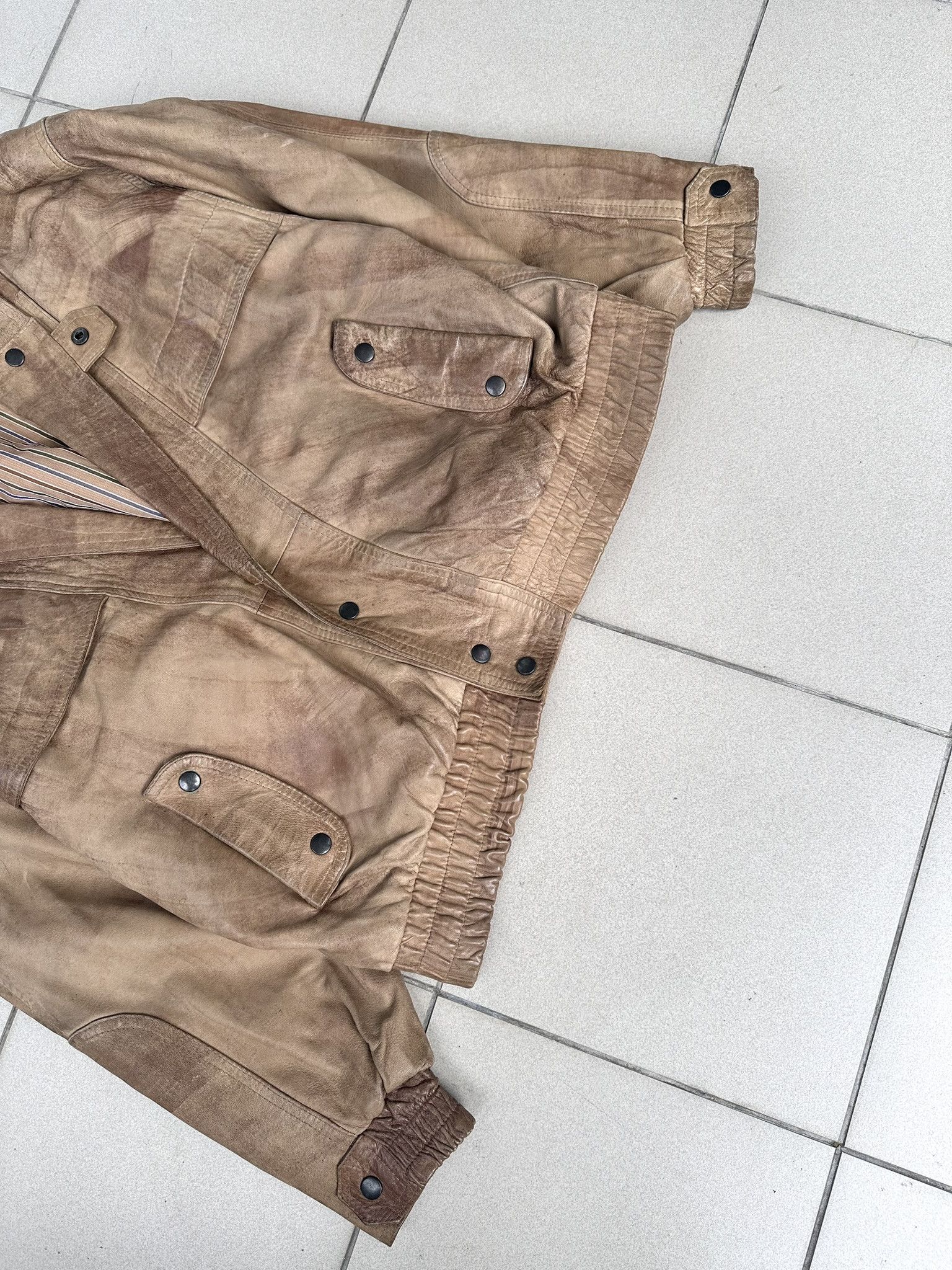 Leather × Vintage Leather men jacket vintage old money starboy Size US L / EU 52-54 / 3 - 3 Thumbnail
